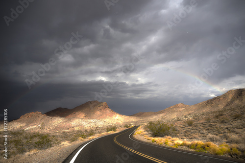 Rainbow Over Death Valley