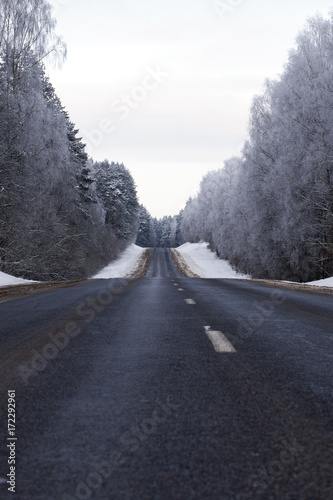 Winter time of the year, close-up