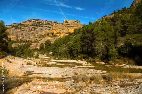 Mountains around river Ulldemo photo