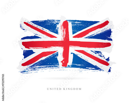 Flag of the Great Britain. United Kingdom