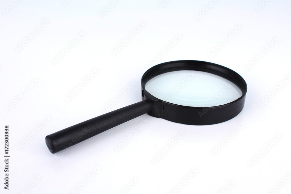 Magnifying glass isolated on white background Magnifying glass isolated on white background