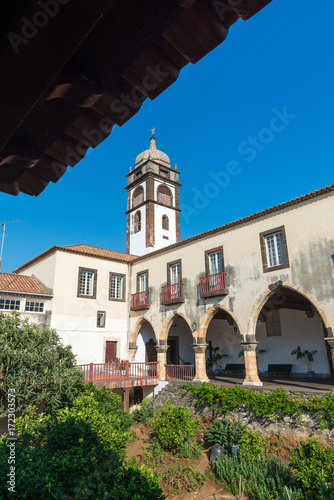 FUNCHAL, MADEIRA, PORTUGAL - SEPTEMBER 9, 2017: The Santa Clara Convent was built in the late 16th century, by order of the second captain-major of Madeira Island, João Gonçalves da Câmara