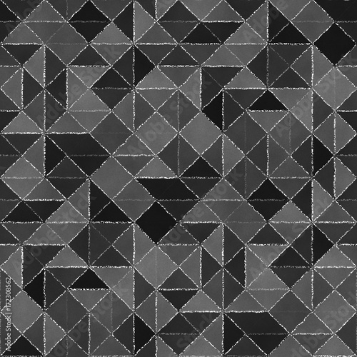 Abstract geometric background with blackboard