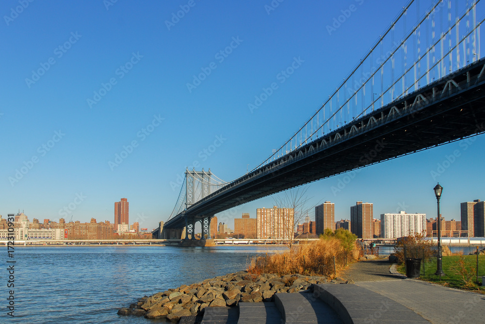 Fototapeta premium Manhattan Bridge - NYC