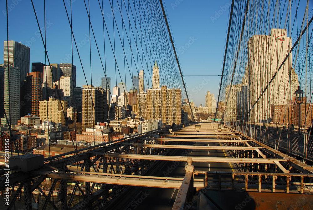 Obraz premium Downtown NYC Skyline