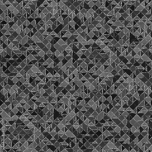 Abstract geometric background with blackboard