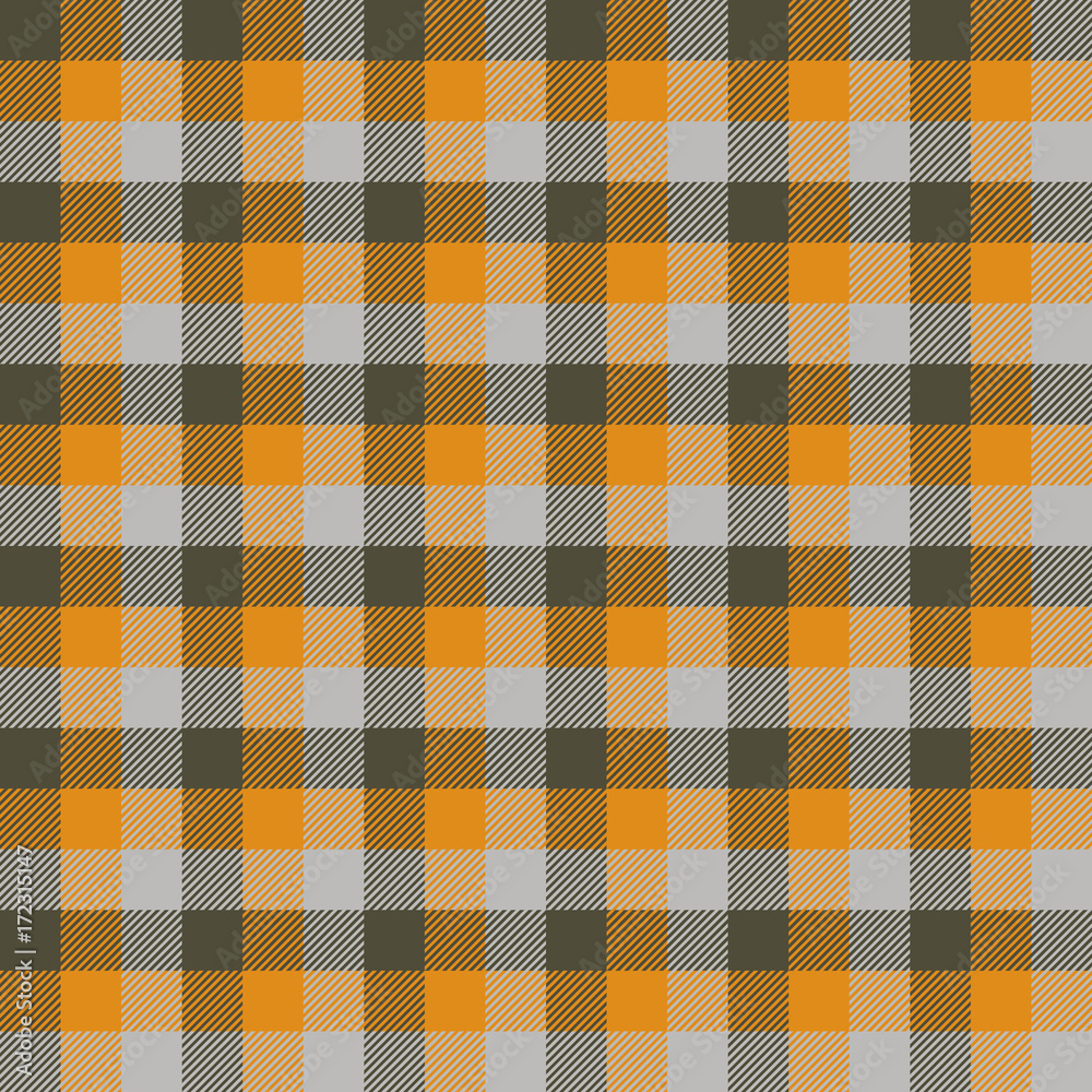 Halloween Tartan Seamless Pattern. Halloween Tartan Seamless Pattern.