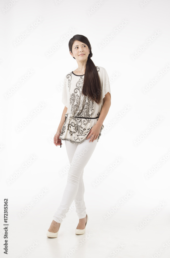 Fototapeta premium 40代の日本人女性