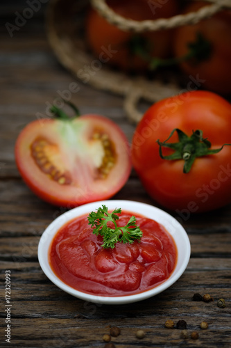 Tomato is Good health concept