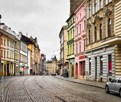 Fototapeta Naklejka Na Ścianę i Meble -  Historical sights of Olomouc in the Czech Republic. European city.