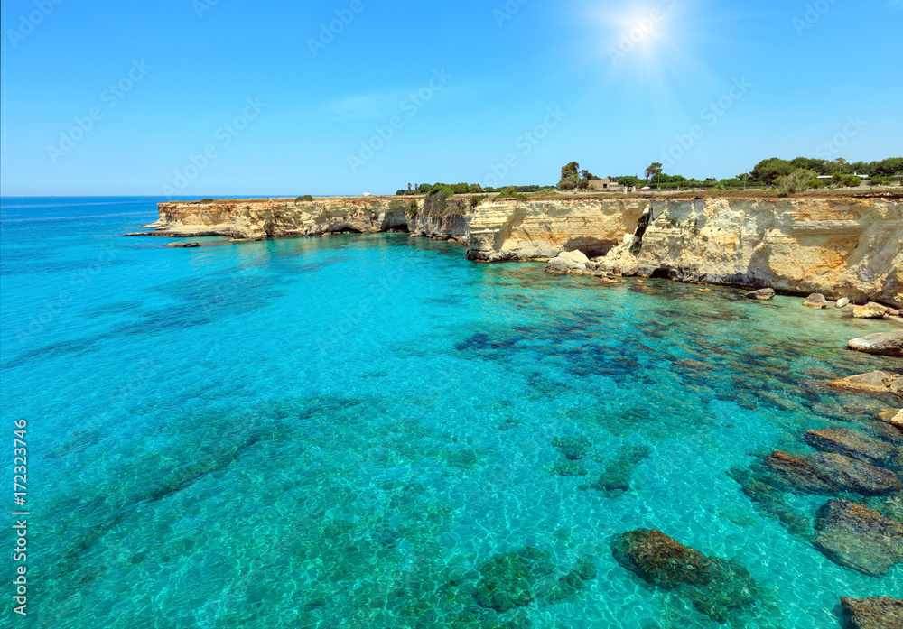 Faraglioni at Torre Sant Andrea, Italy Faraglioni at Torre Sant Andrea, Italy
