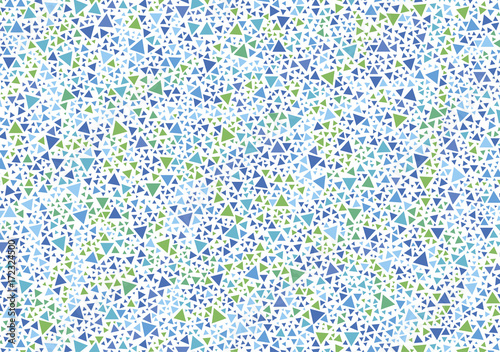 Pattern swatch, blue mosaic tiles