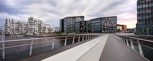 View from Bryggebroen Bridge in Copenhagen, nobody photo