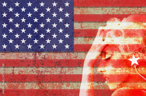 Stars And Stripes - Eine Illustartion