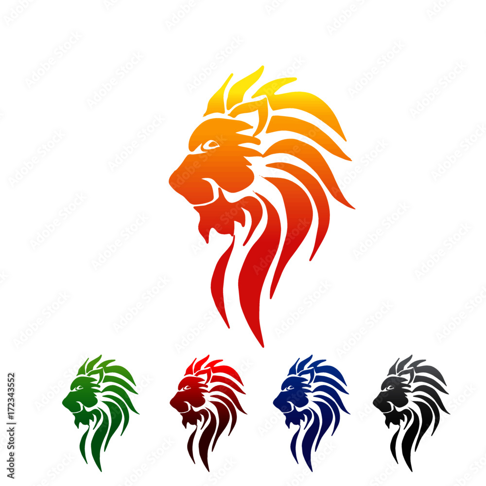Obraz premium lion logo