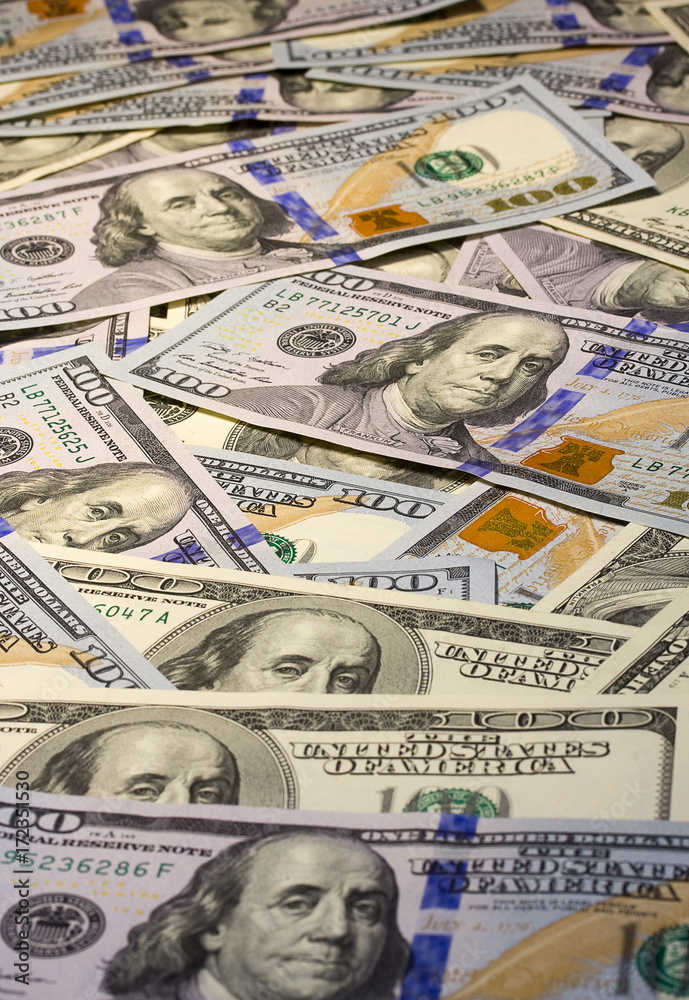 background from the set of hundred dollar bills background from the set of hundred dollar bills