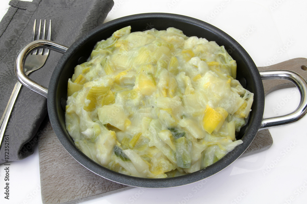 poireaux à la crème poireaux à la crème