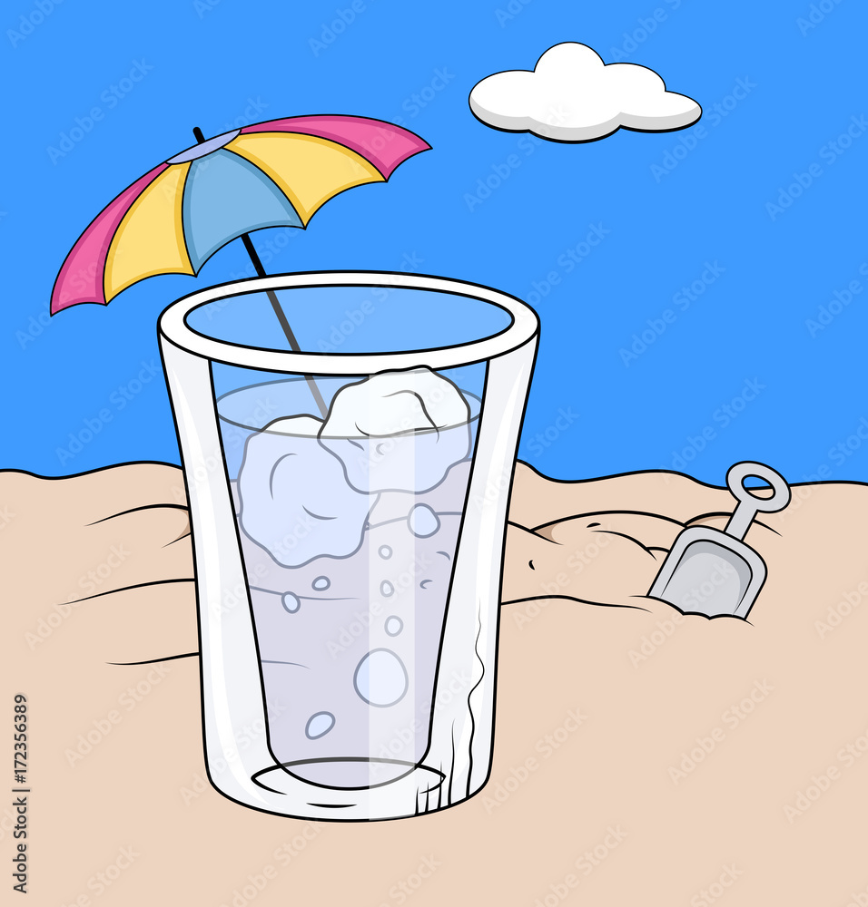 Glass Of Ice Water Clip Art