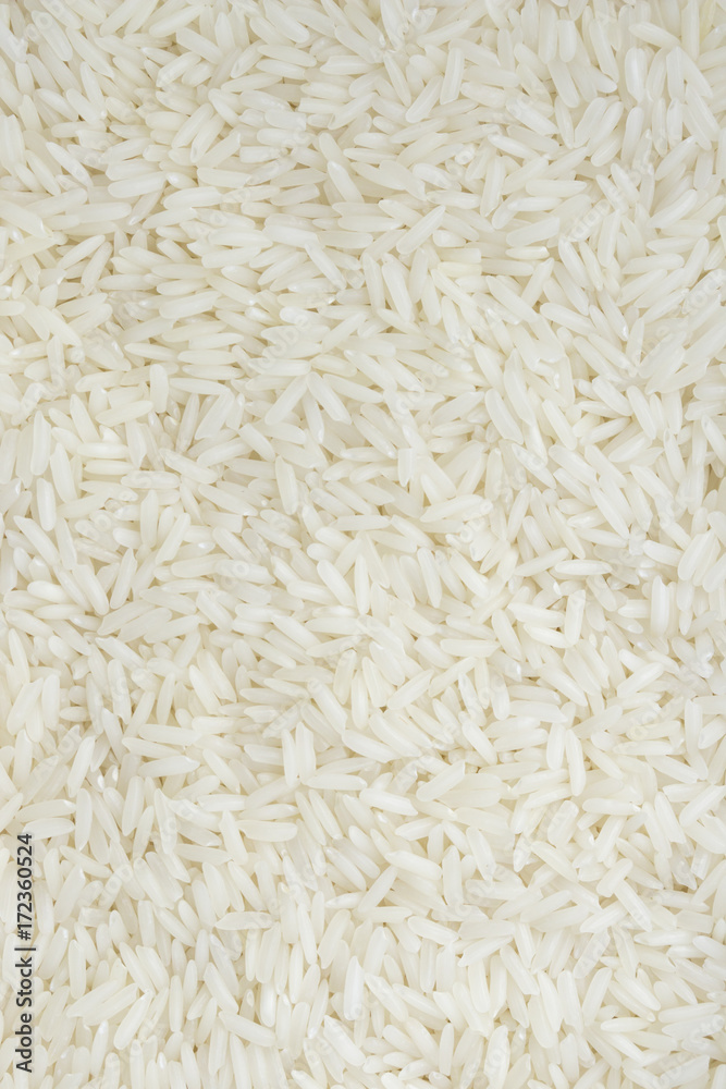 Rice white raw, close-up, texture, background Rice white raw, close-up, texture, background