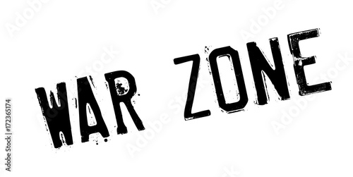 War Zone rubber stamp. Grunge design with dust scratches. Effects can be easily removed for a clean, crisp look. Color is easily changed.