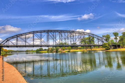 The Brazos River in Waco Texas