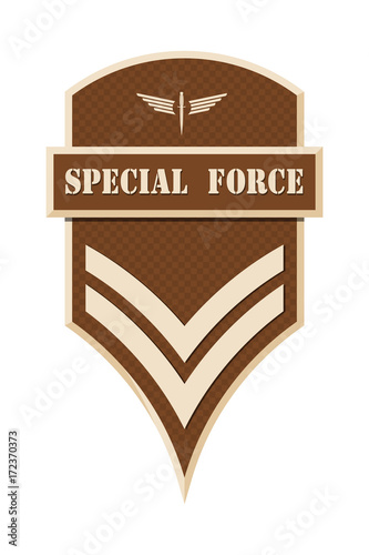 Military Ranks and Insignia. Stripes and Chevrons of Army