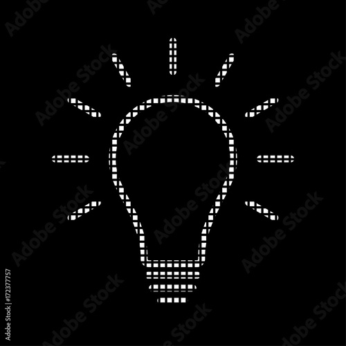 Pixel Icon - Glühlampe