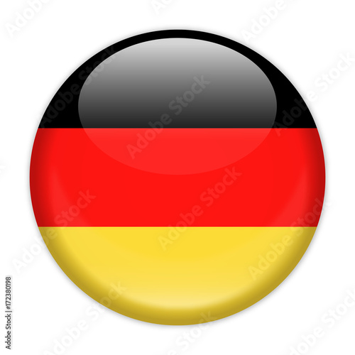 Germany Flag Vector Round Icon