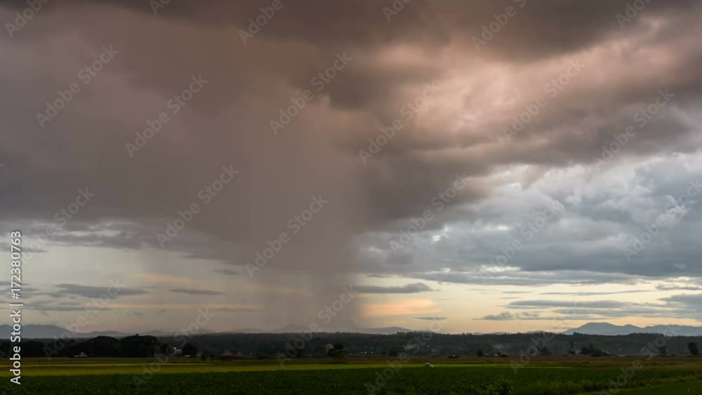 The rain is falling down to bring moisture to the earth. The rain is falling down to bring moisture to the earth.