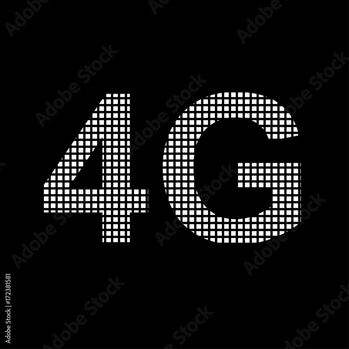 Pixel Icon - 4G Datenverbindung