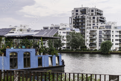Housing from the Spree River in Berlin