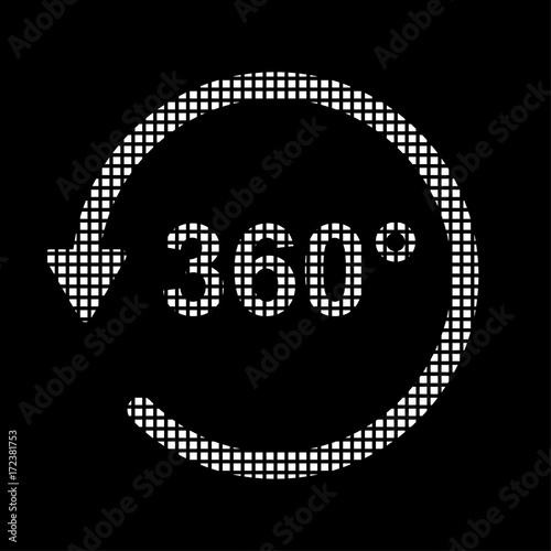 Pixel Icon - 360 Grad