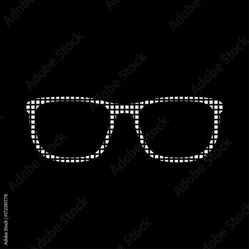 Pixel Icon - Brille