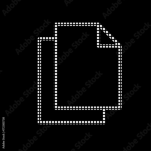 Pixel Icon - Dokumente