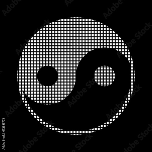 Pixel Icon - Yin-yang