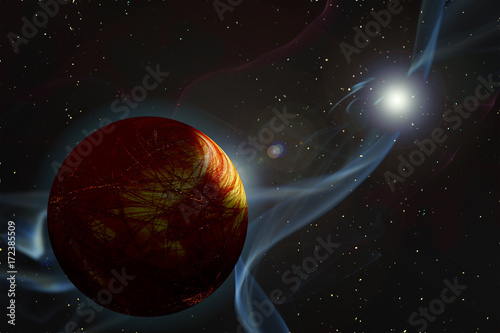 Fototapeta Naklejka Na Ścianę i Meble -  Gamma Ray Burst