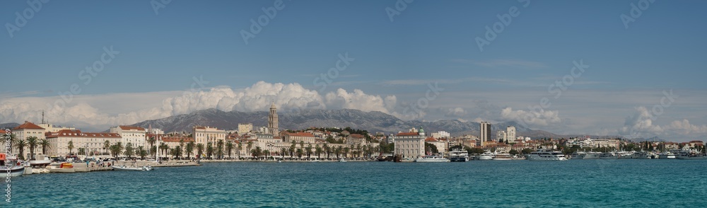 Split Croatia Harbour Panorama Skyline