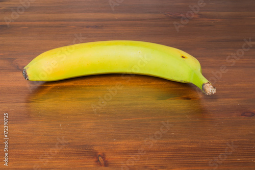 Yellow green banana