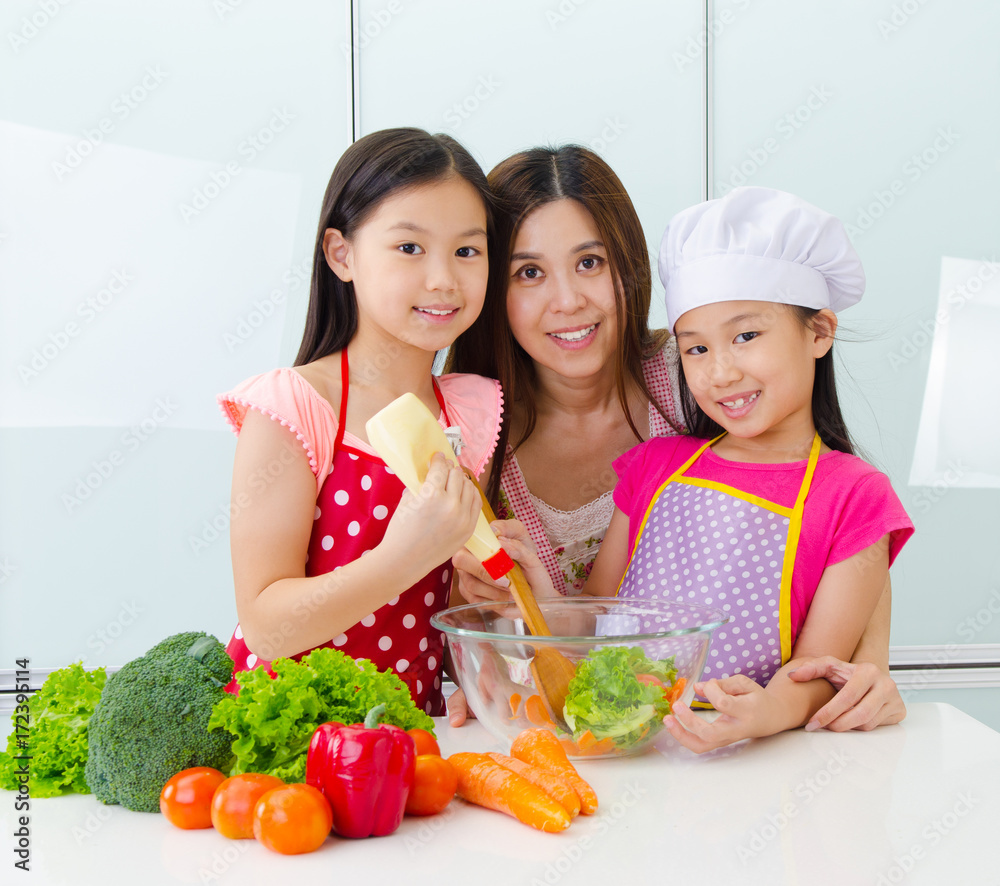 Kitchen lifestyle of asian family Kitchen lifestyle of asian family