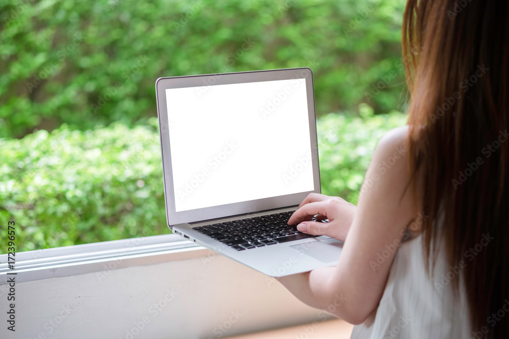 woman using laptop woman using laptop