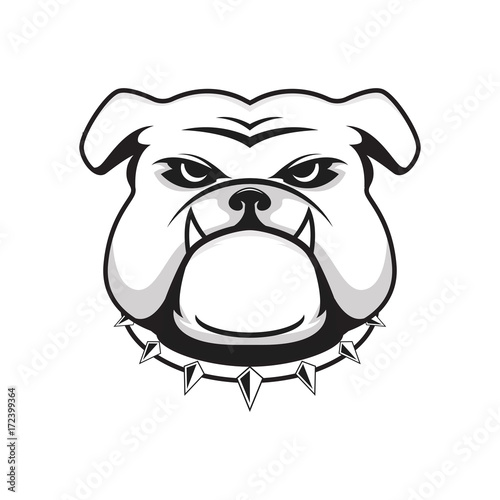 Logo bulldog head