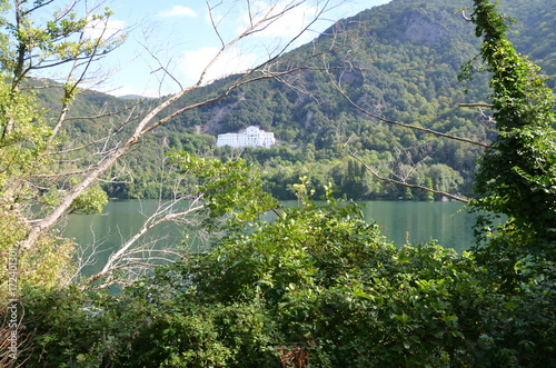 Monticchio Lakes on Mount Vulture (Basilicata, Italy) photo