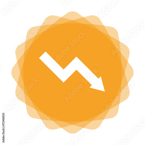 App Icon gelb - Abstieg