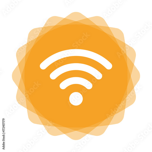 App Icon gelb - WLAN