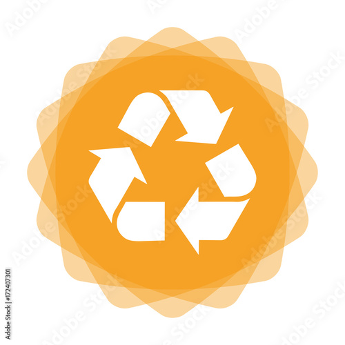 App Icon gelb - Recycling