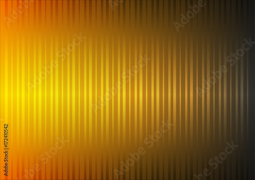 Abstract Vector Background With Orange And Black Gradient And Transparent Lines