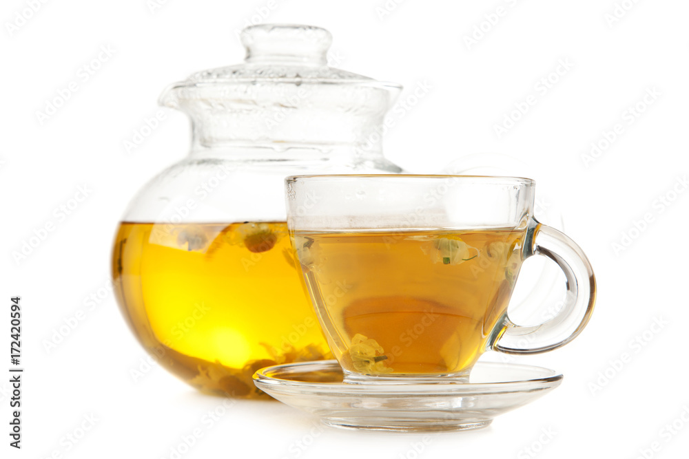Cup of chamomile tea Cup of chamomile tea