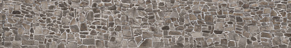 Fototapeta Tekstura kamienna ściana. Stary grodowy kamiennej ściany tekstury tło. Kamienna ściana jako tekstura lub tło.