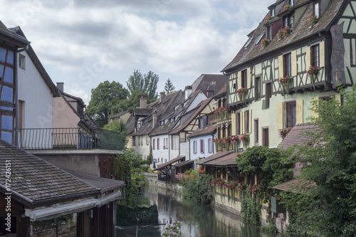 The beautiful village of Colmar in France