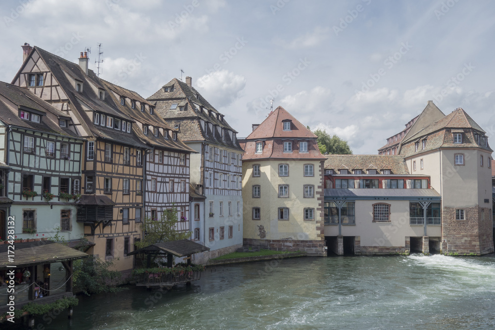 Obraz premium The beautiful city of Strasbourg in France